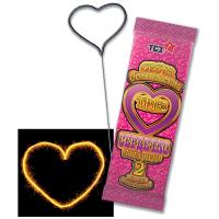 Сердечко Бенгальские огни фигурные купить в Заринске | zarinsk.salutsklad.ru