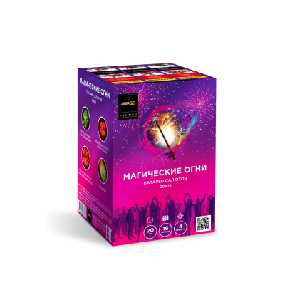 Магические огни Батарея салютов купить в Заринске | zarinsk.salutsklad.ru