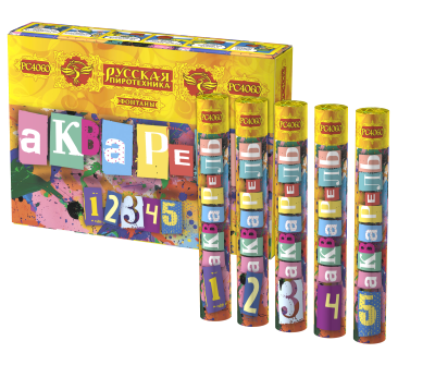 Акварель Фонтан пиротехнический купить в Заринске | zarinsk.salutsklad.ru