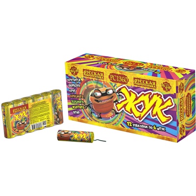 Жук Наземный фейерверк купить в Заринске | zarinsk.salutsklad.ru