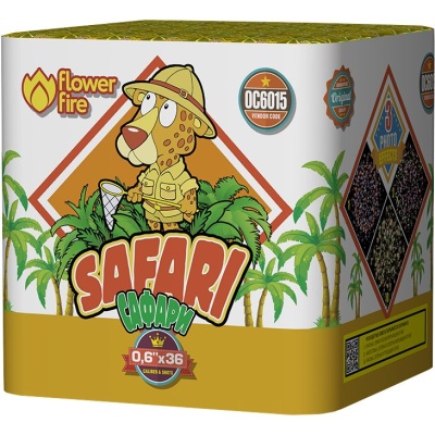 Сафари Батарея салютов купить в Заринске | zarinsk.salutsklad.ru