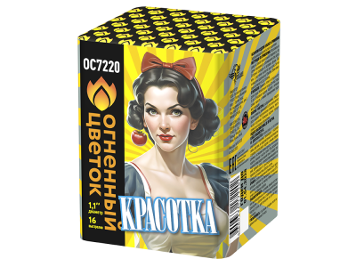 Красотка Батарея салютов купить в Заринске | zarinsk.salutsklad.ru