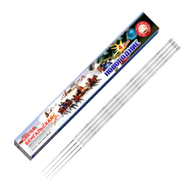 Новогодние 300-4 мм. Бенгальские огни купить в Заринске | zarinsk.salutsklad.ru