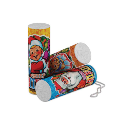 Супер с серпантином Хлопушки купить в Заринске | zarinsk.salutsklad.ru