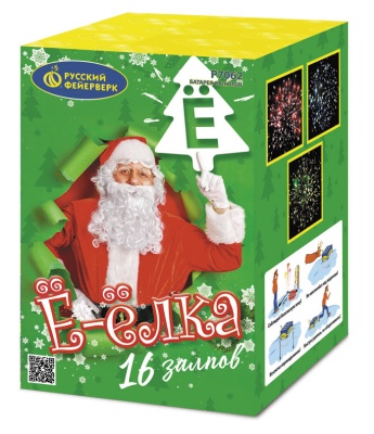 Ё-Ёлка Батарея салютов купить в Заринске | zarinsk.salutsklad.ru