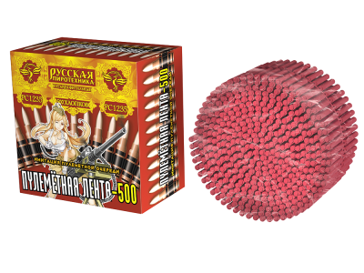 Пулеметная лента-500 Петарды связка купить в Заринске | zarinsk.salutsklad.ru