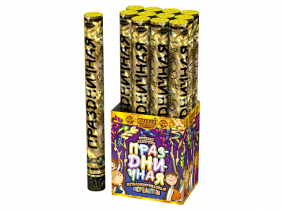 Праздничная 50 Пневматическая хлопушка купить в Заринске | zarinsk.salutsklad.ru